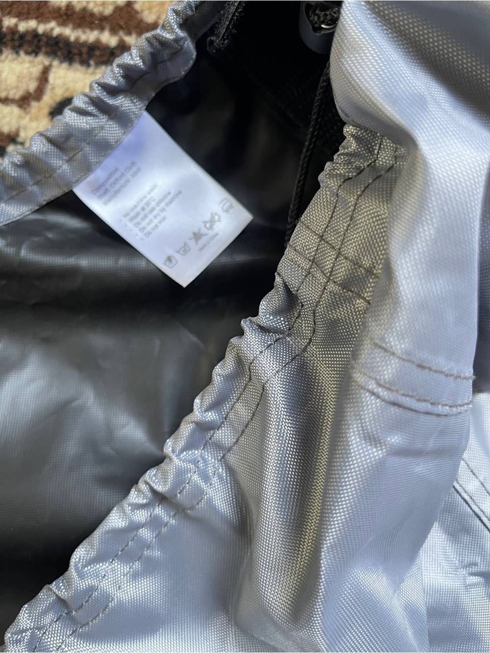 Silver Motorcycle Cover - Universal Weather-Resistant Protection - Picture 4 of 5